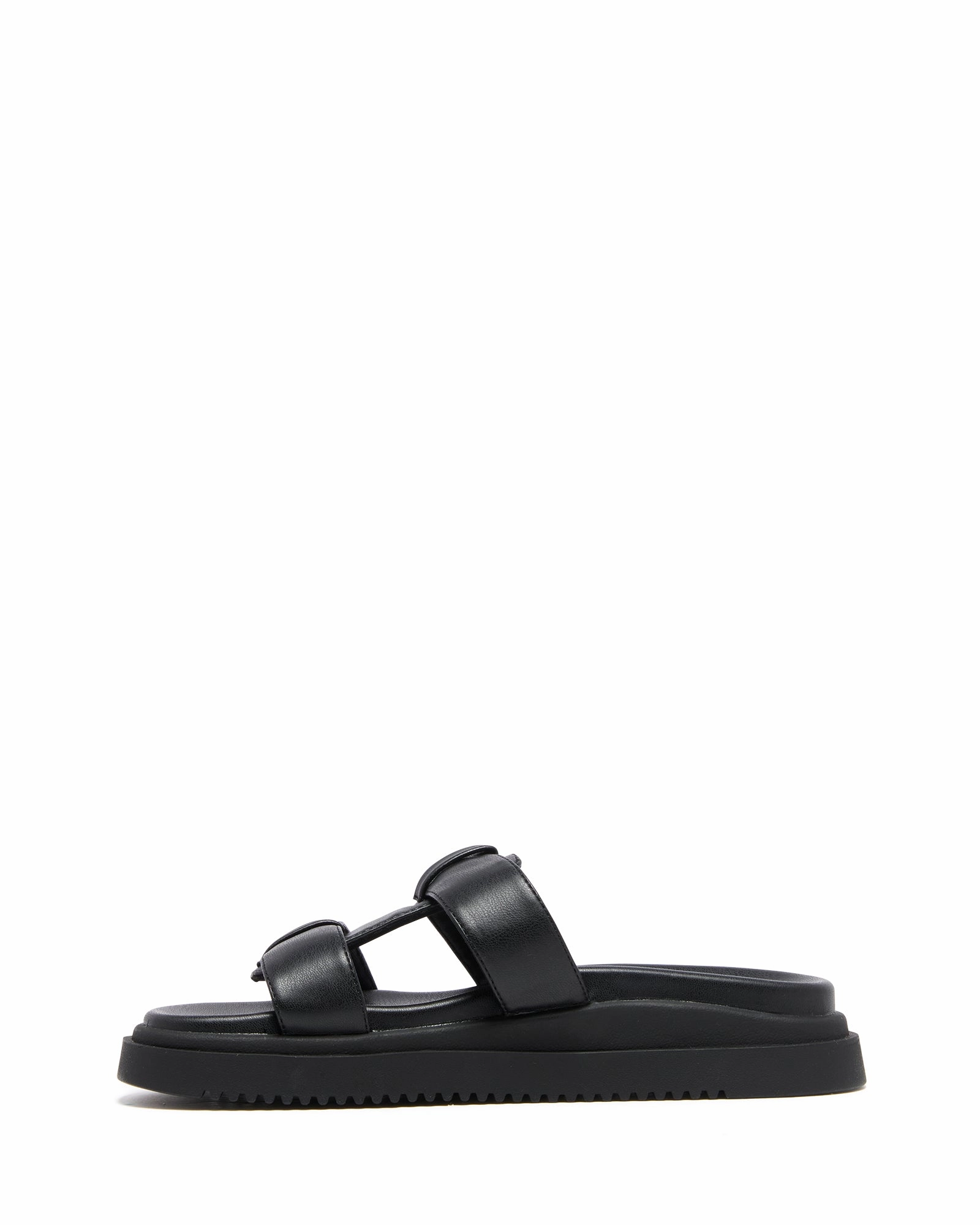 Light Arch Stylish Design Pause Sandal Black