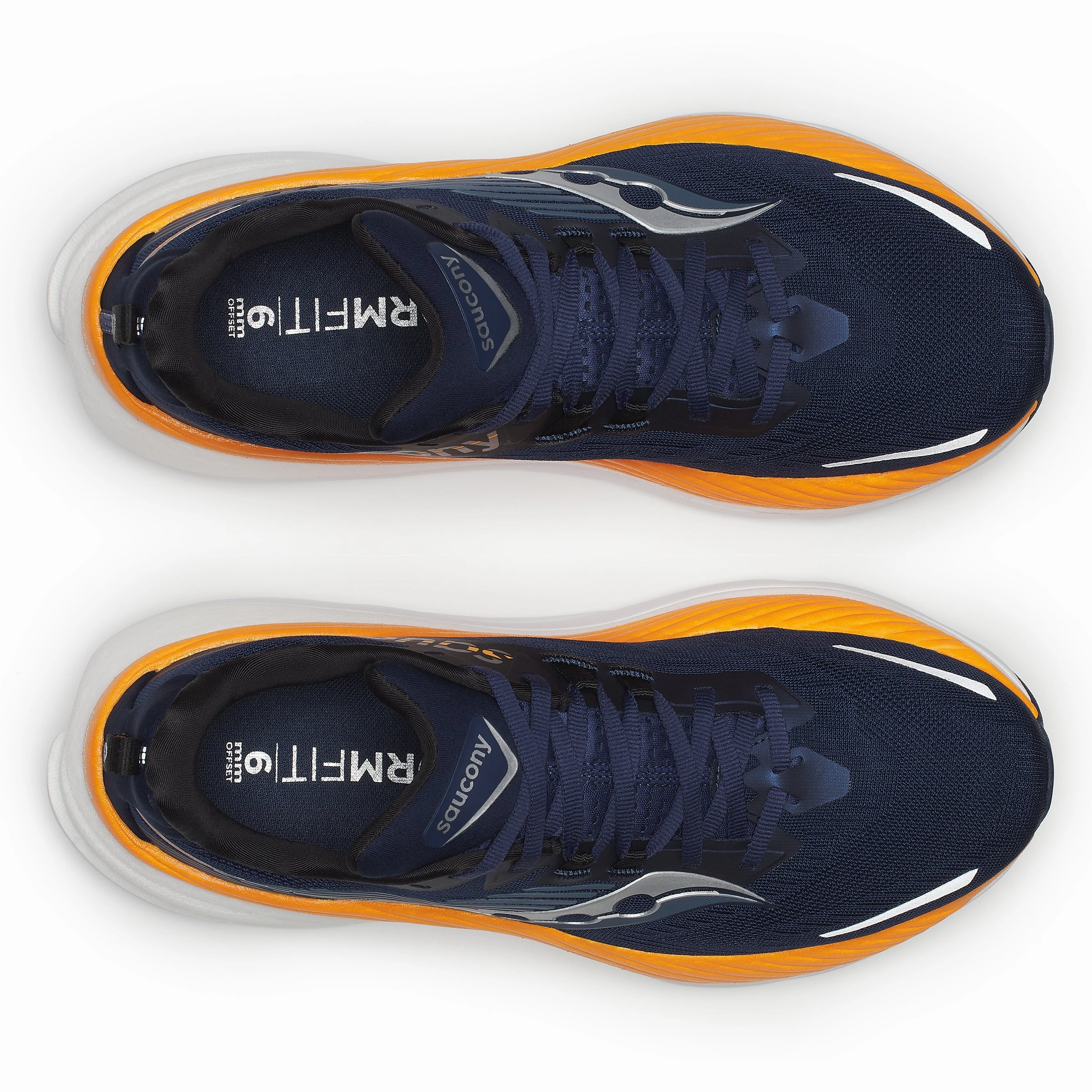 Extreme Running Leather M Hurricane 24 Navy/Peel Mesh