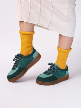 High Rebound Sole Alaia Green Sneakers