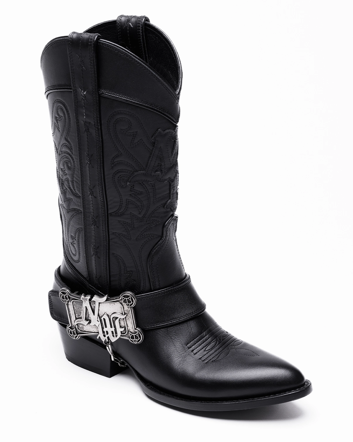 Chic Texture The Outlaw Boot Black