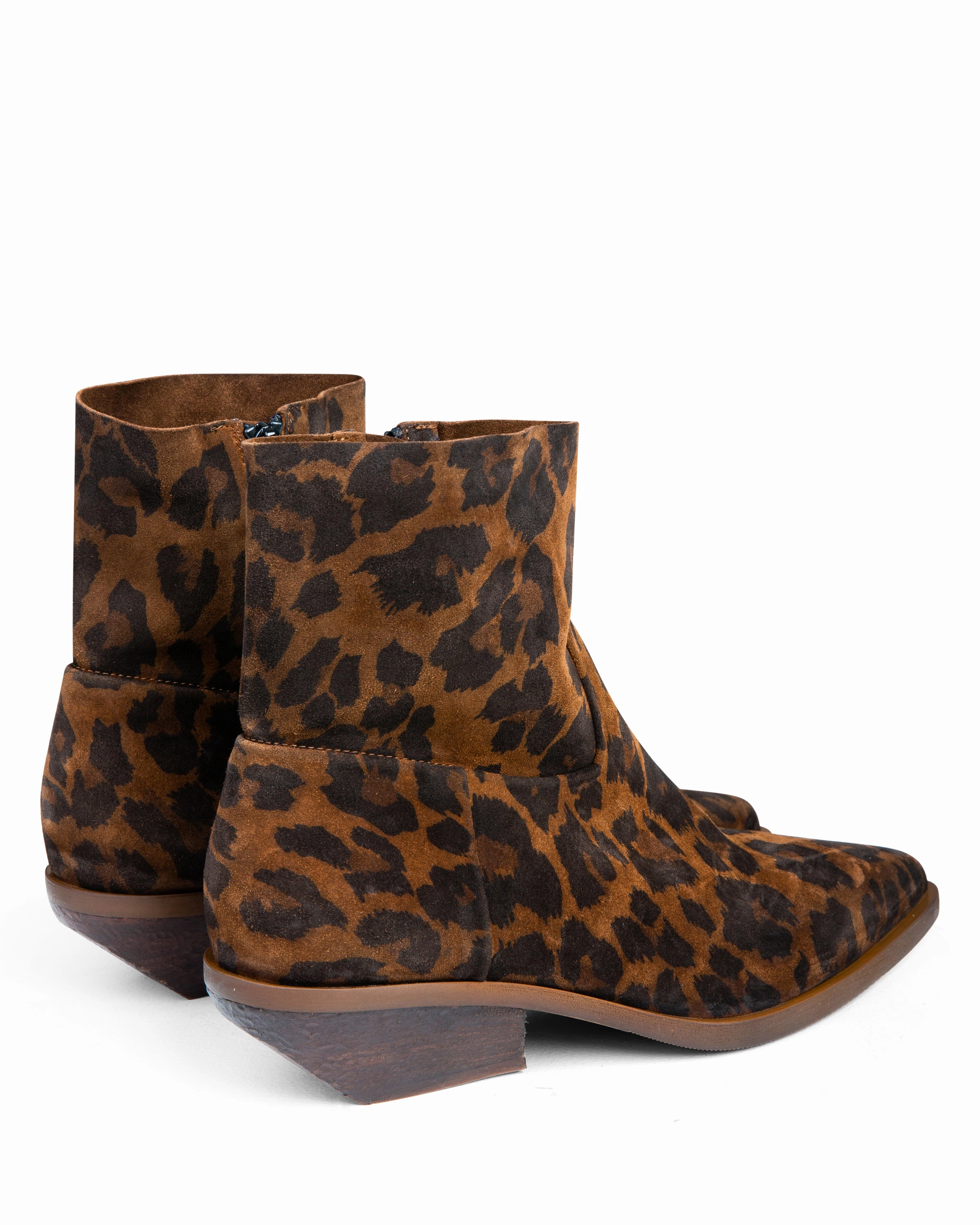 Western Ankle Boot Tabacco Suede E4519 Weekend Fashion