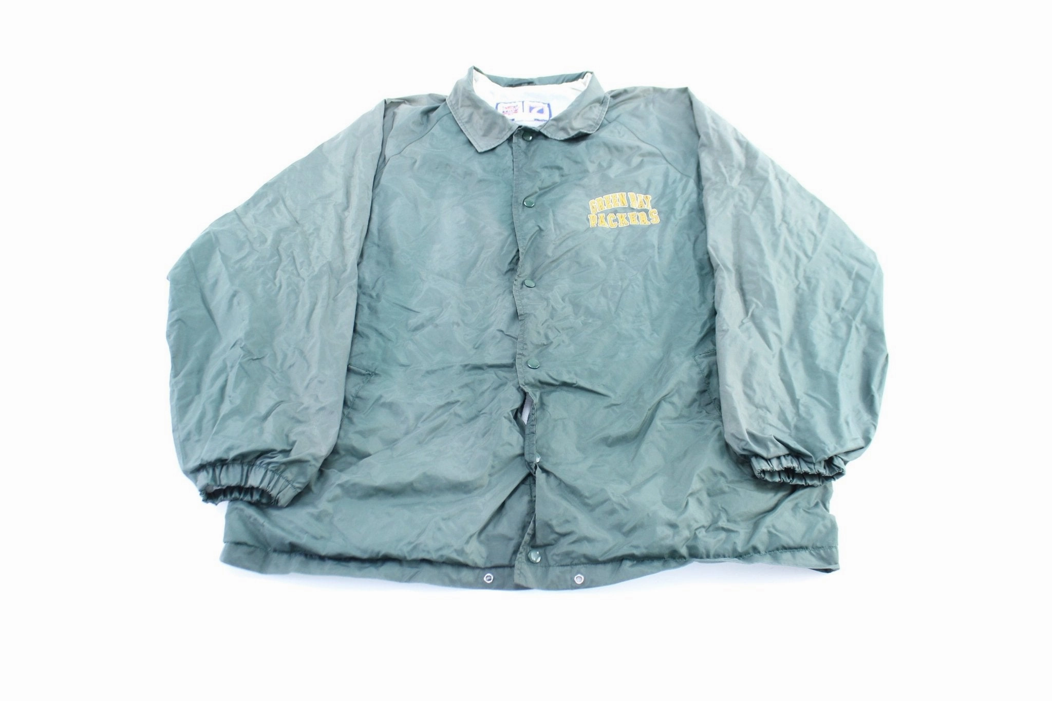 Acknowledge 90's Green Bay Packers Logo 7 Windbreaker Jacket