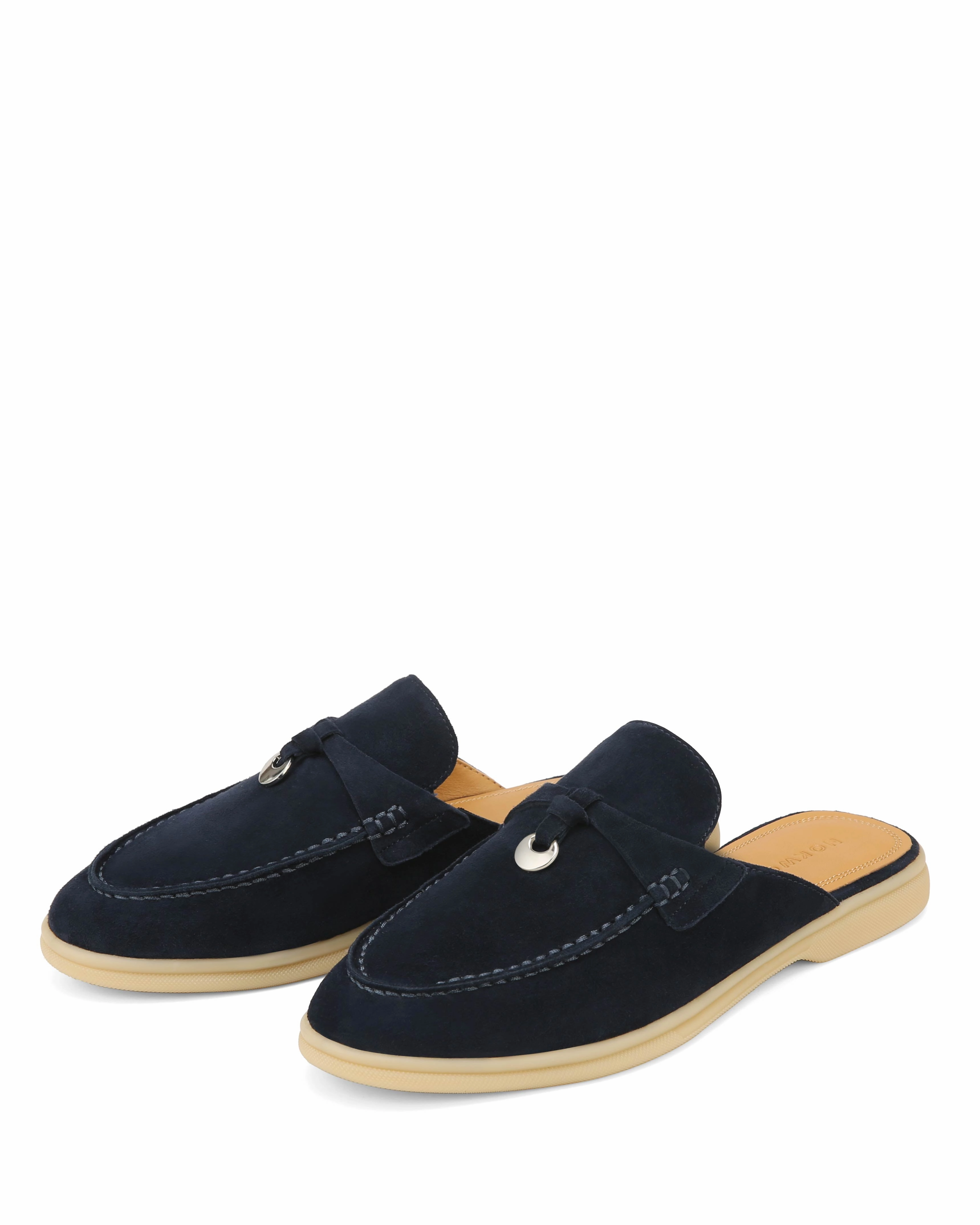Jessie Navy Suede Soft Landing