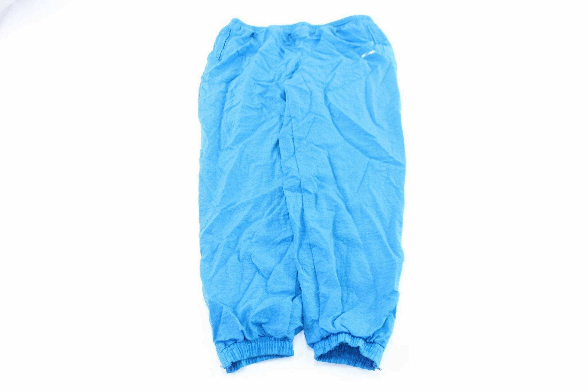 Comfortable Leg Vintage Adidas Embroidered Logo Aqua Track Pants