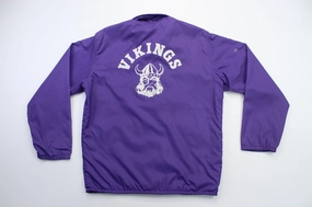 multi-color suitable for promotional activities 70??s Minnesota Vikings Purple Windbreaker Jacket