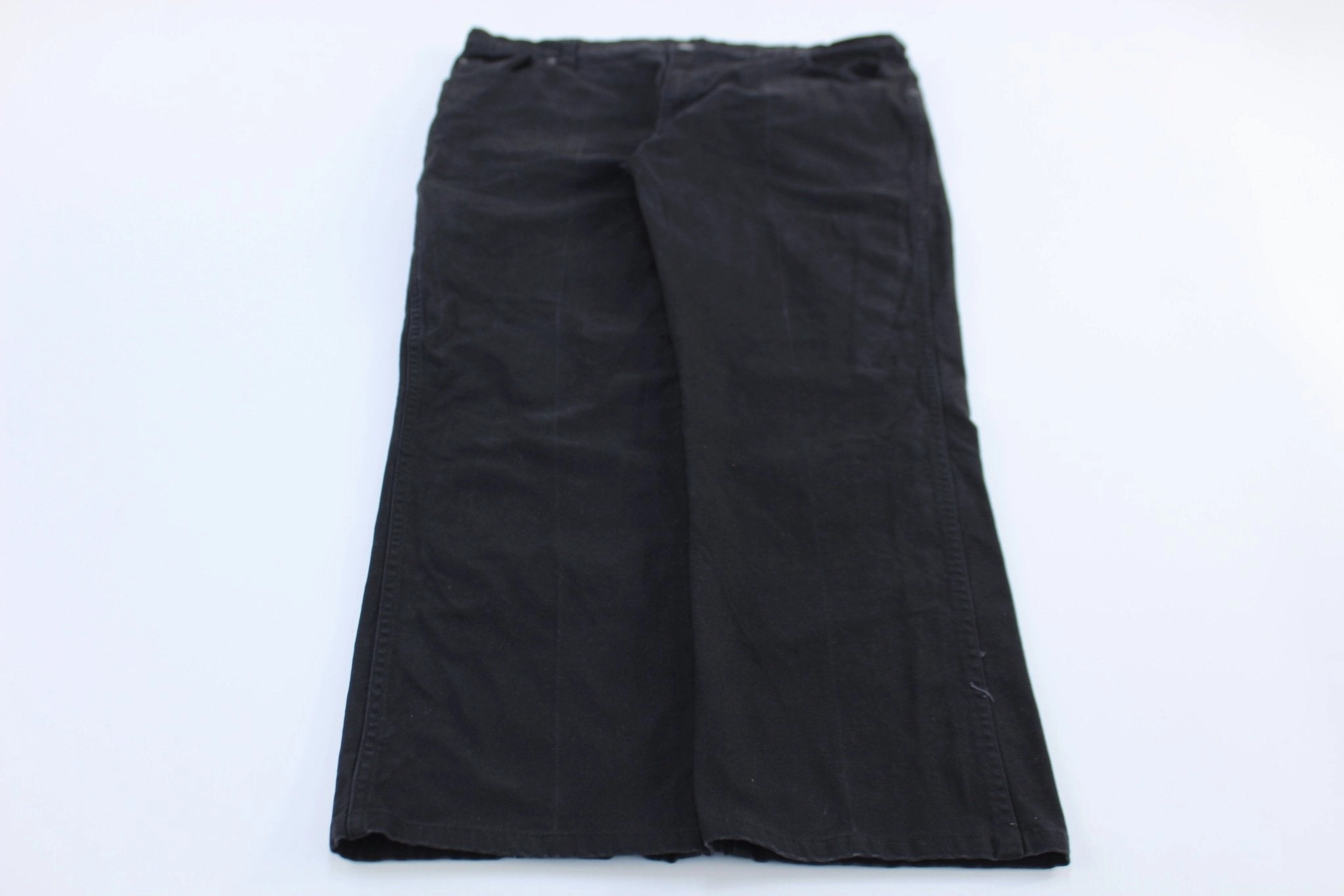 Dickie's Logo Patch Black Carpenter Pants Light Shape