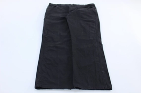 Dickie's Logo Patch Black Carpenter Pants Light Shape