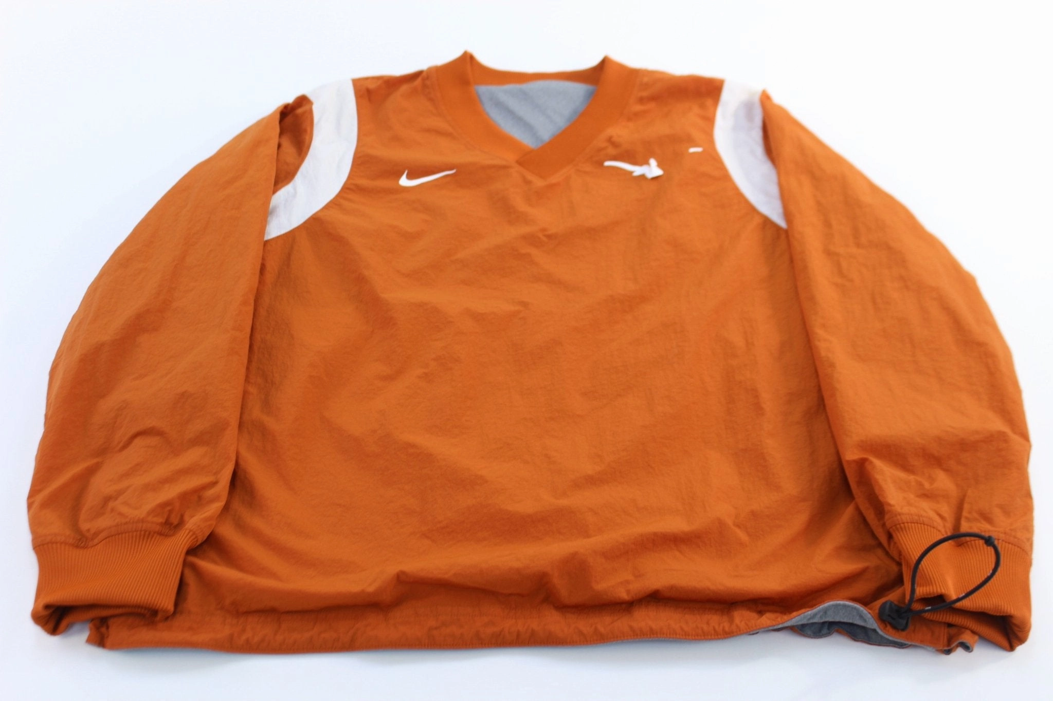 Timeless Form University of Texas Longhorns Nike Logo Reversible Windbreaker Pullover