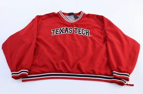 Luggage Discuss University of Texas Texas Embroidered Windbreaker Pullover