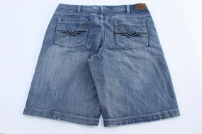 Odor Control Technology Urban Pipeline Medium Wash Denim Shorts