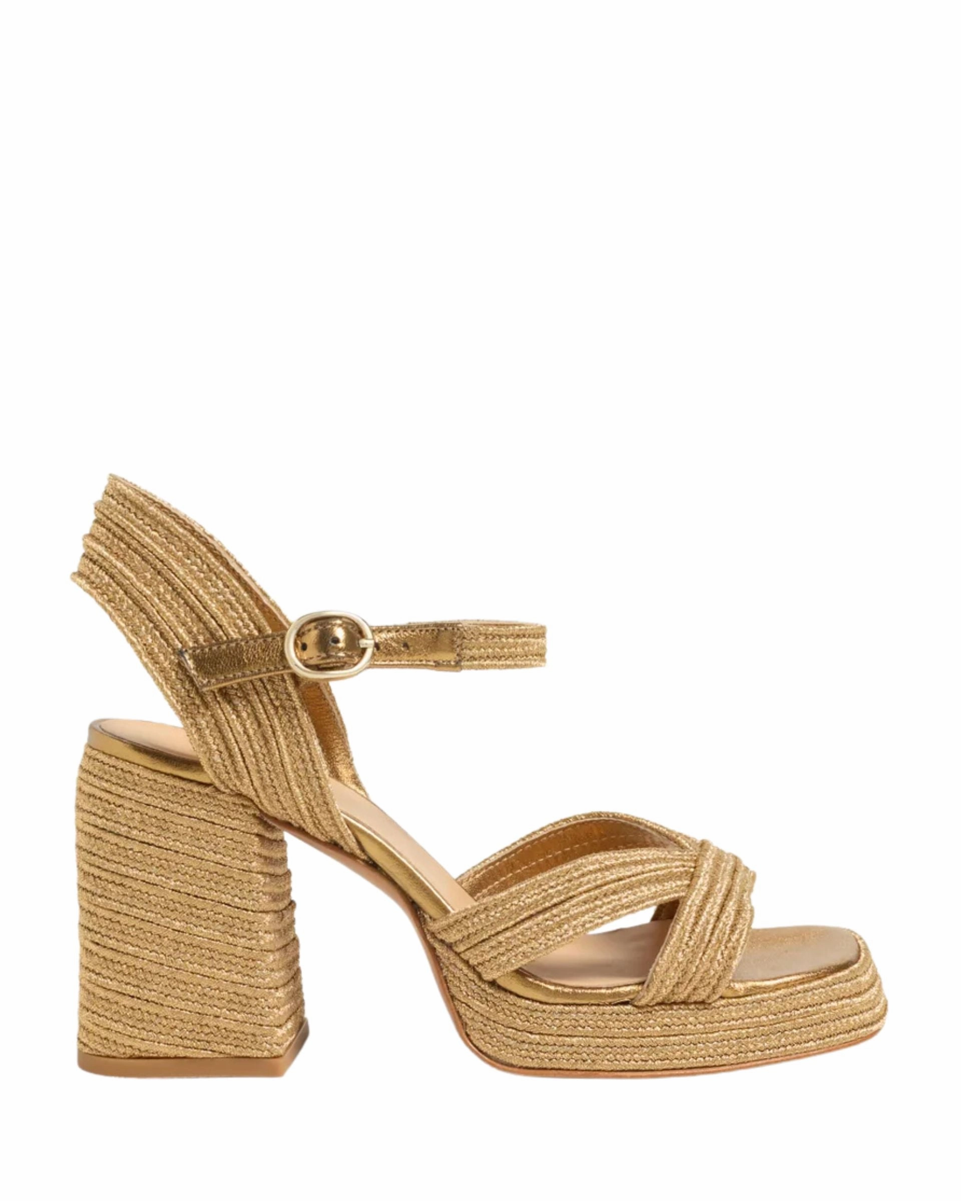 Valle Beige Platform Sandal Versatile Outdoor Style Pool Fun