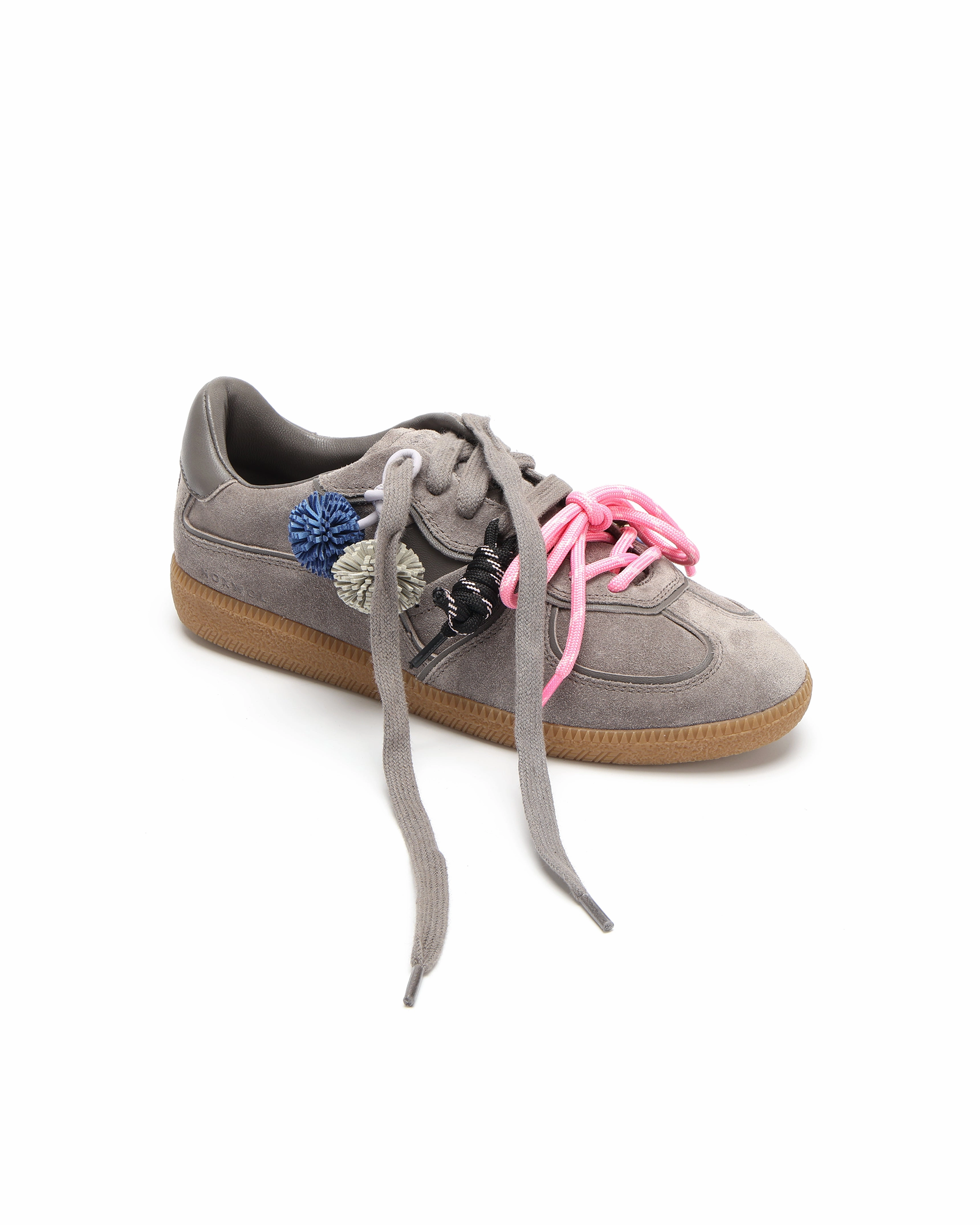 Quick Adaptation Foot Motion August Grey Suede