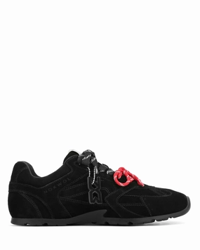 Atlas-M Black Suede Sneaker Culture Layered cushioning