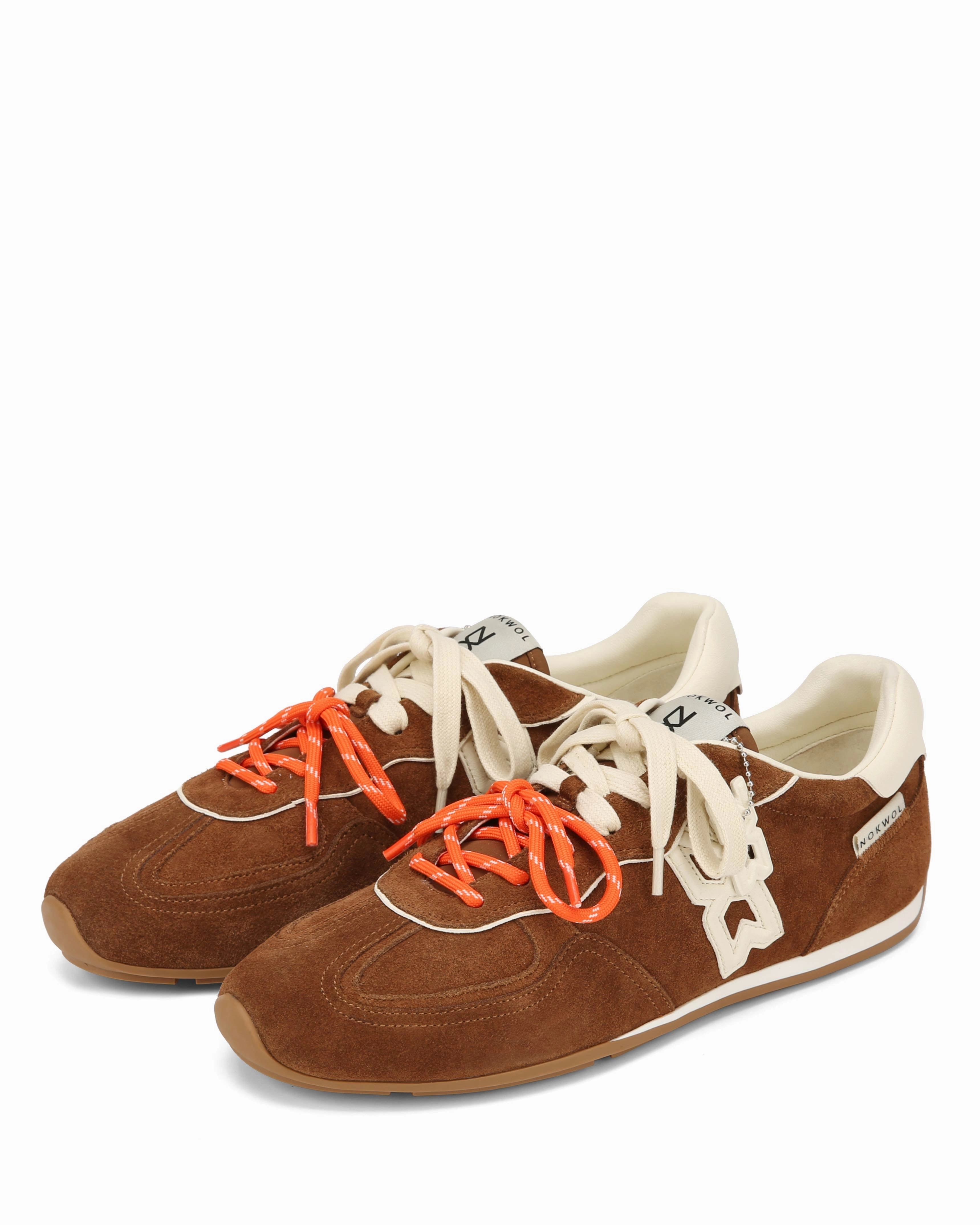 Method-M Tan Hairy Suede Outfit Blend Agile Support