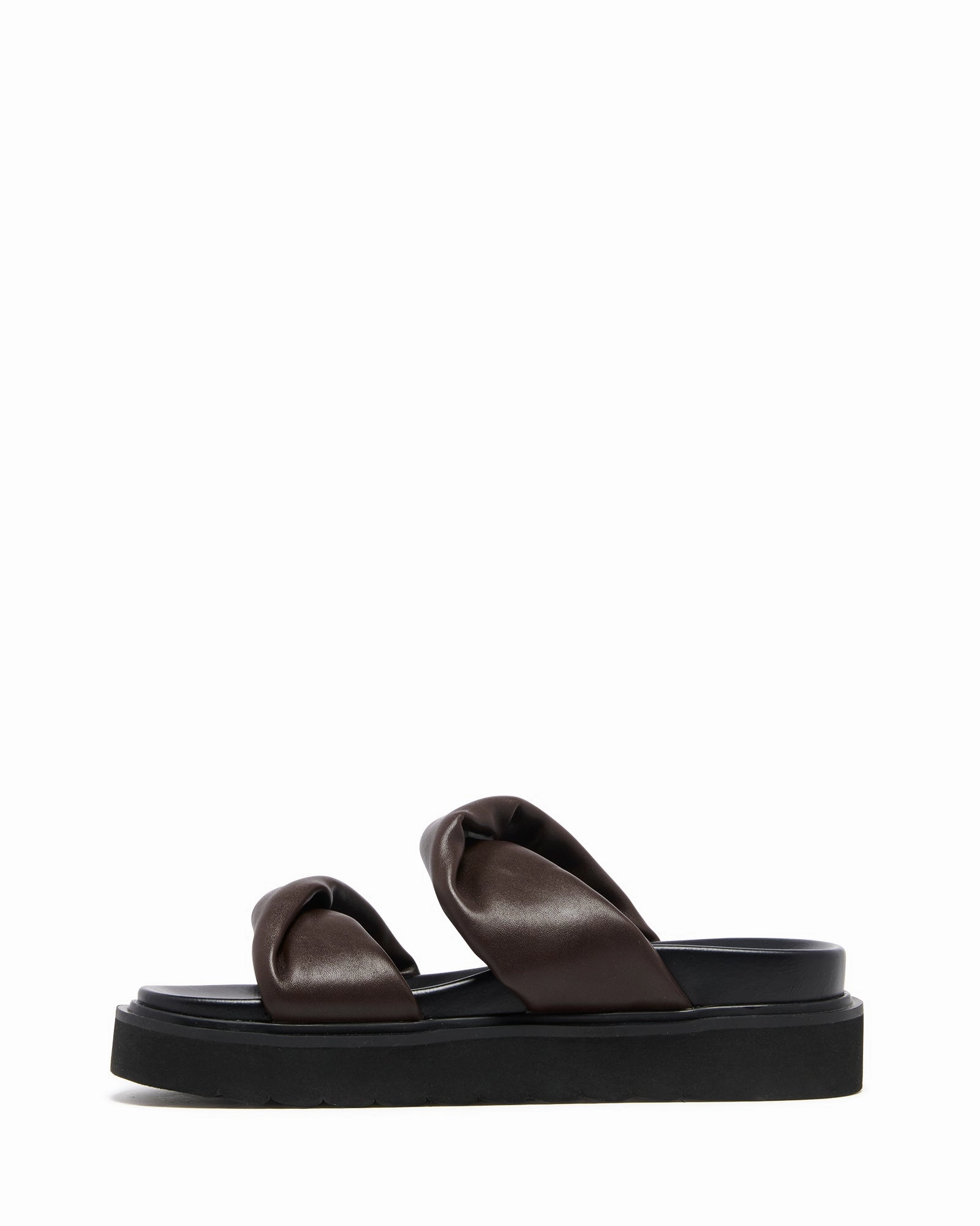 Padded collar Versatile Looks Valley Sandal Chocolate
