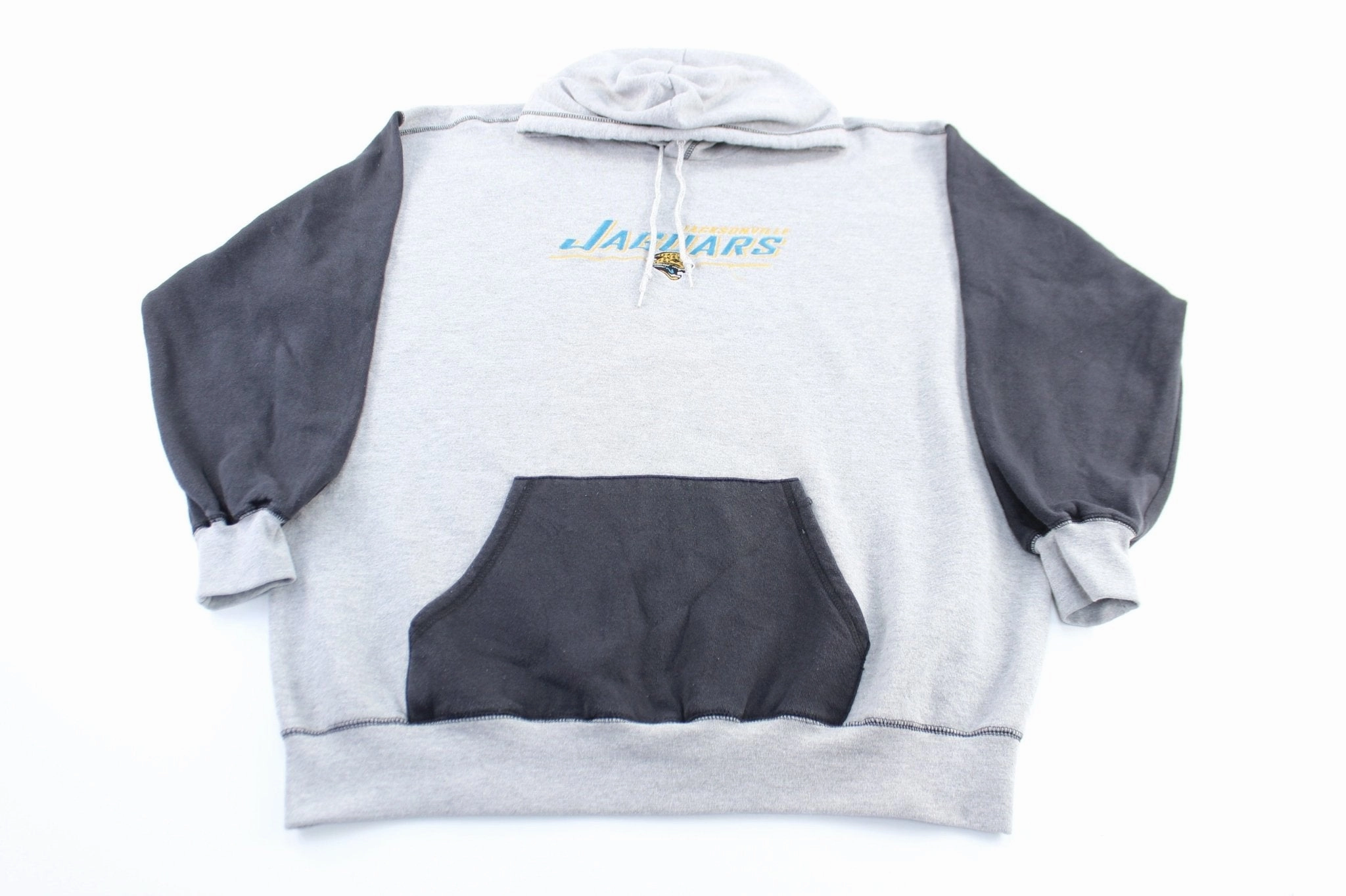 shopping Sport Function Vintage Jacksonville Jaguars Embroidered Pullover Hoodie