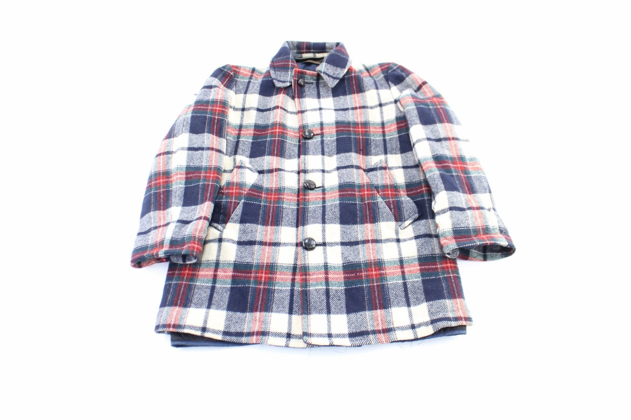 Vintage Pendleton Woolen Mills Wool Plaid Coat Warm and Cozy