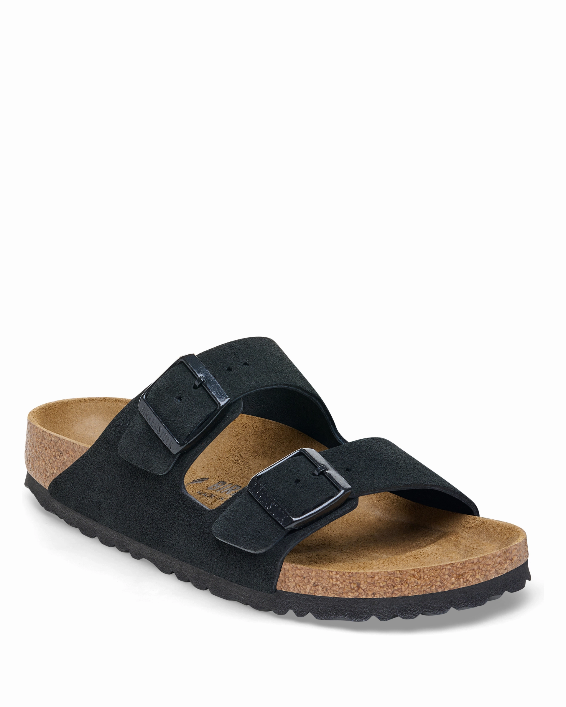 Functional Lifestyle Slides W Arizona Black Suede 1027152