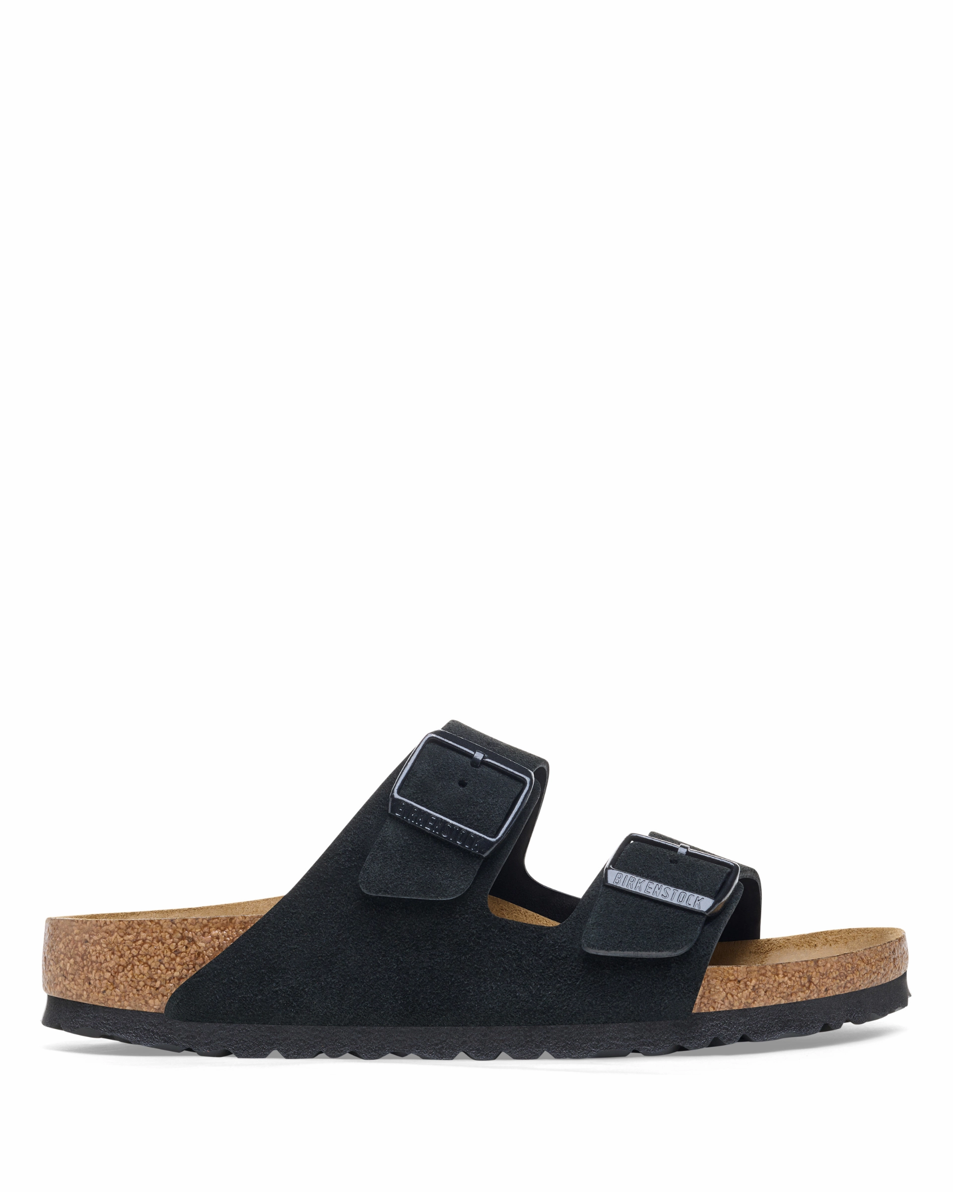 W Arizona Black Suede 1027152 Open Toe Shoes