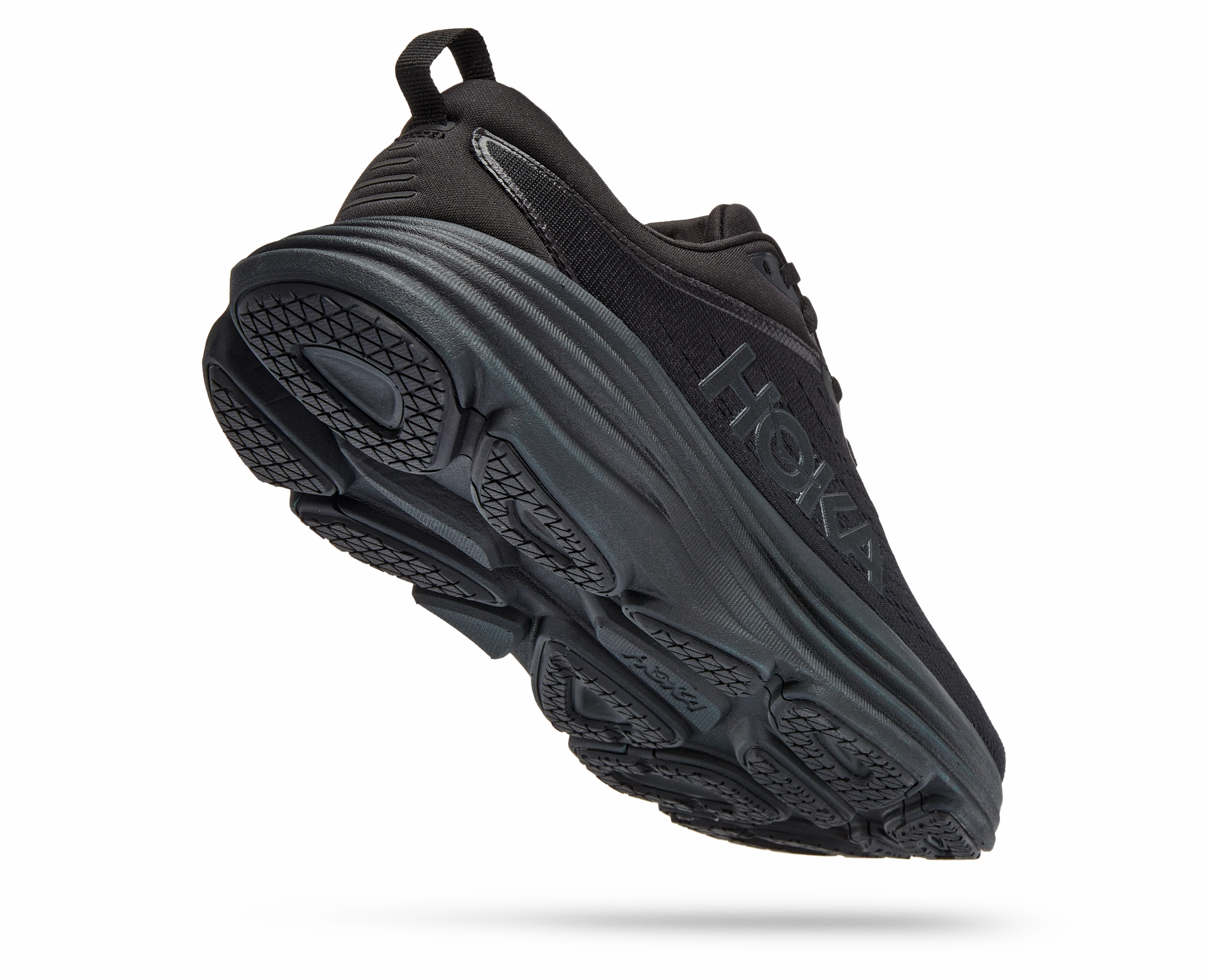 W Bondi 8 Black/Black Lightweight Cushioning