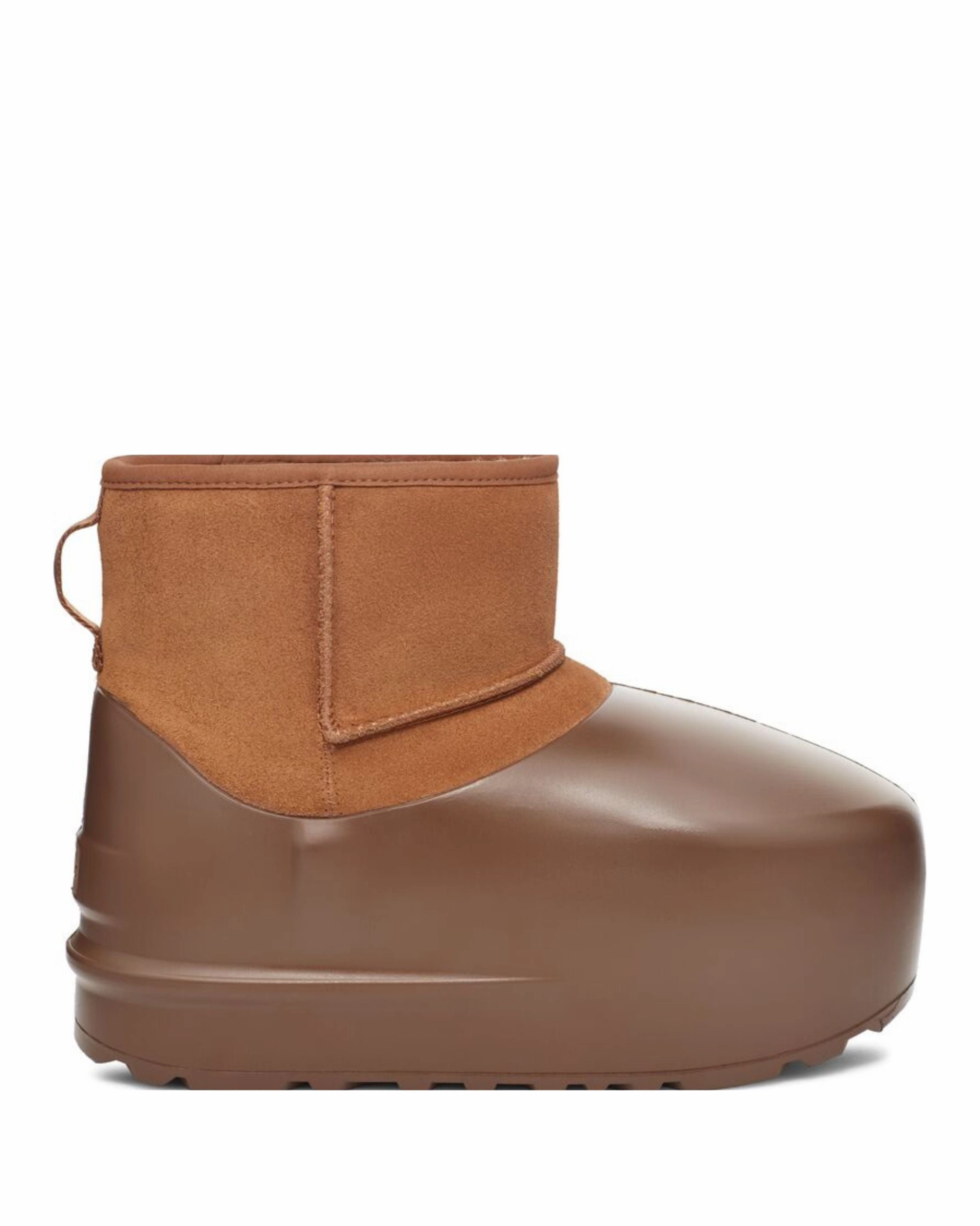 W Classic Mini Pumped Molded Chestnut Suede High Terrain Walks Cold Terrain Expedition