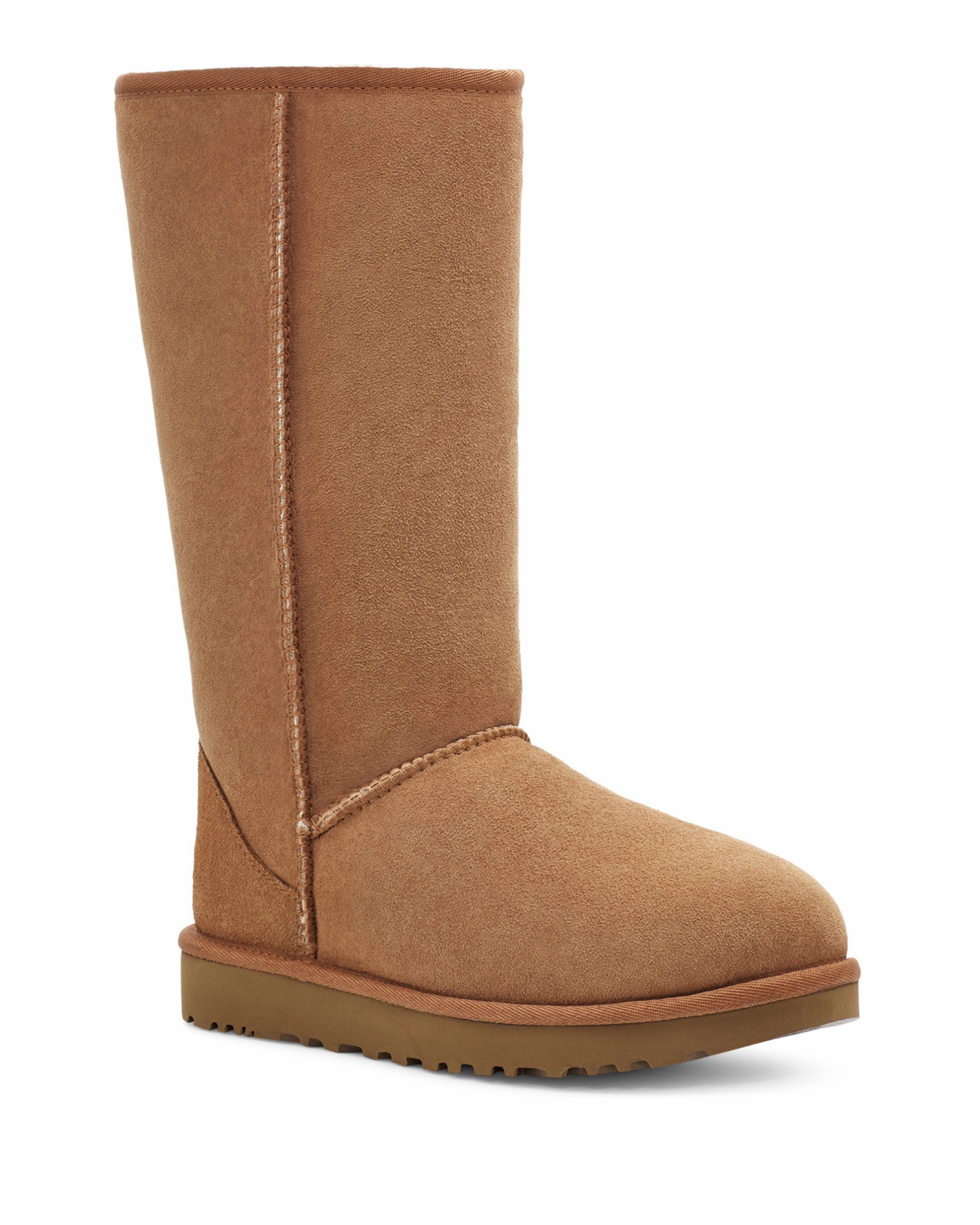 Stretchable W Classic Tall II Chestnut Suede