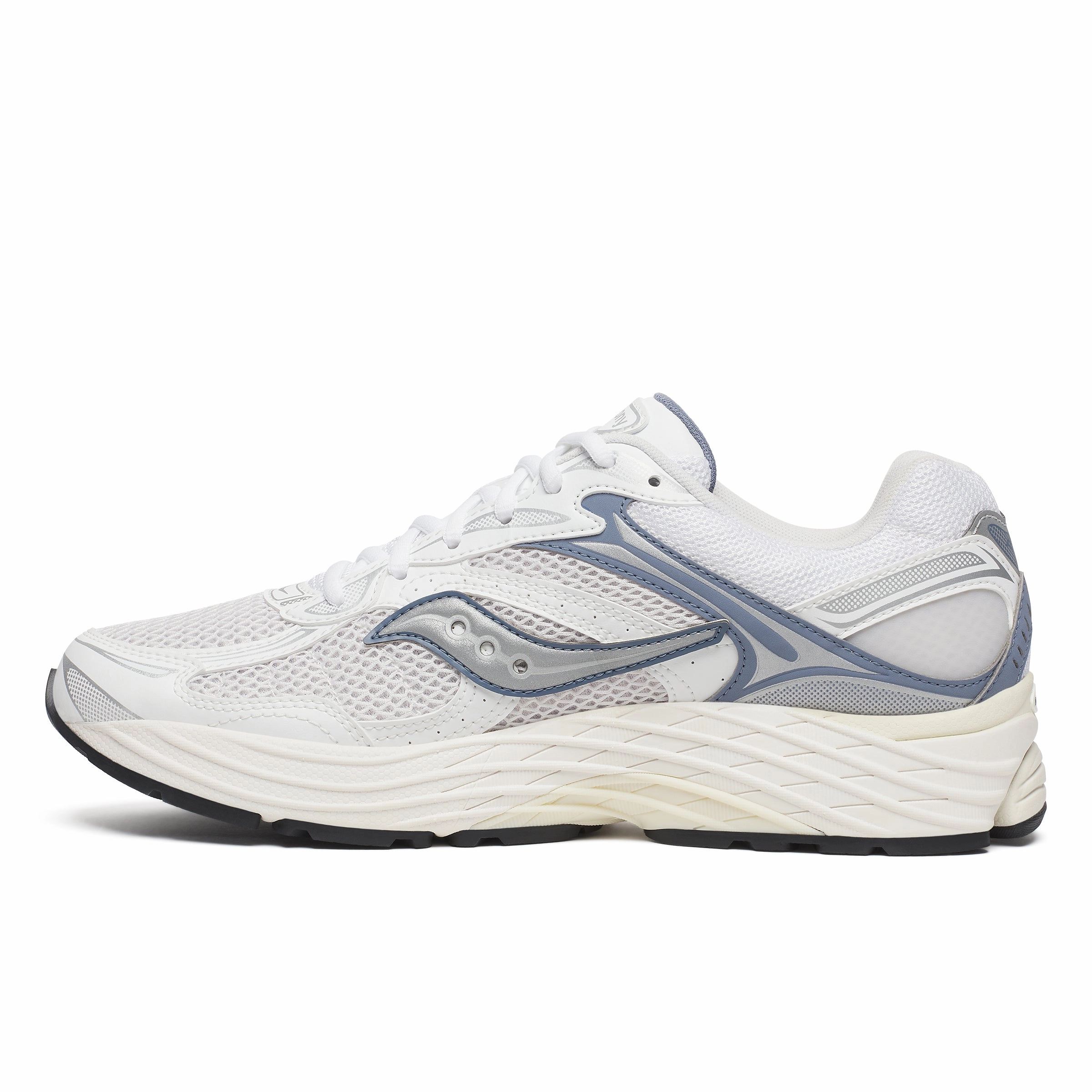 outdoor - running trail durability W Progrid Omni 9 Ivory/Blue Mesh