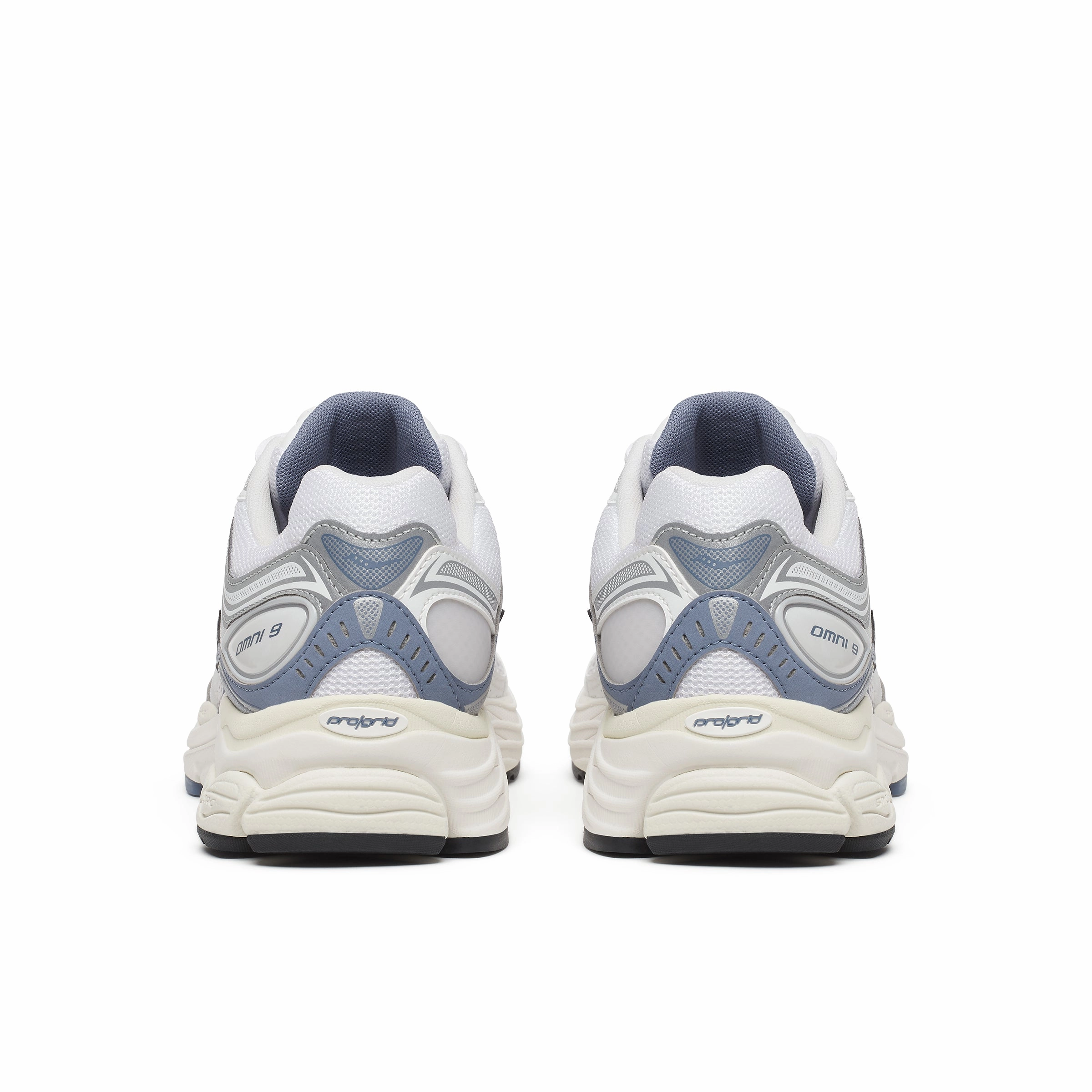 Advanced Traction Impact Resistant Plate W Progrid Omni 9 Ivory/Blue Mesh