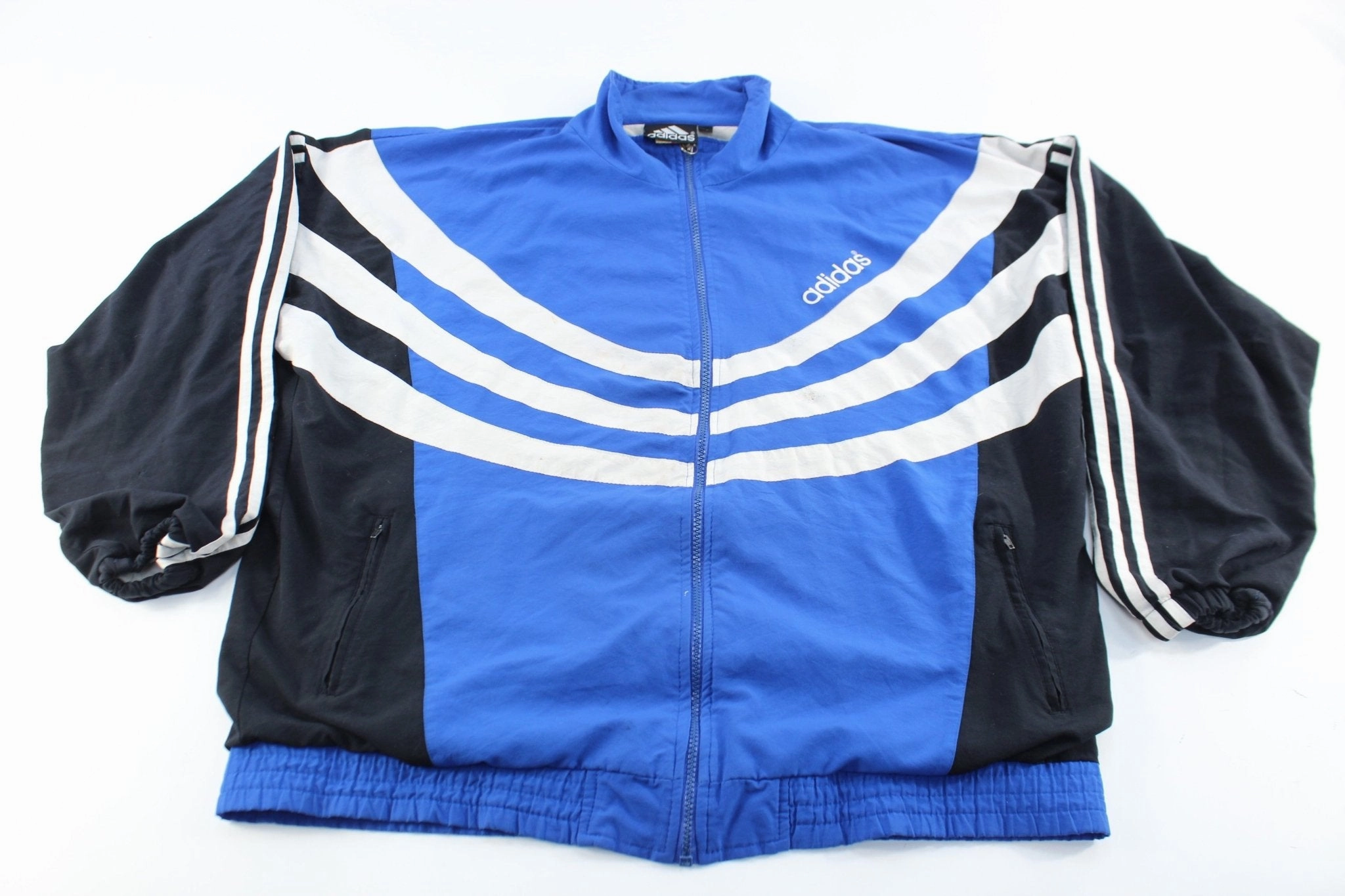 90's Adidas Embroidered Logo Nepal Zip Up Jacket pilots