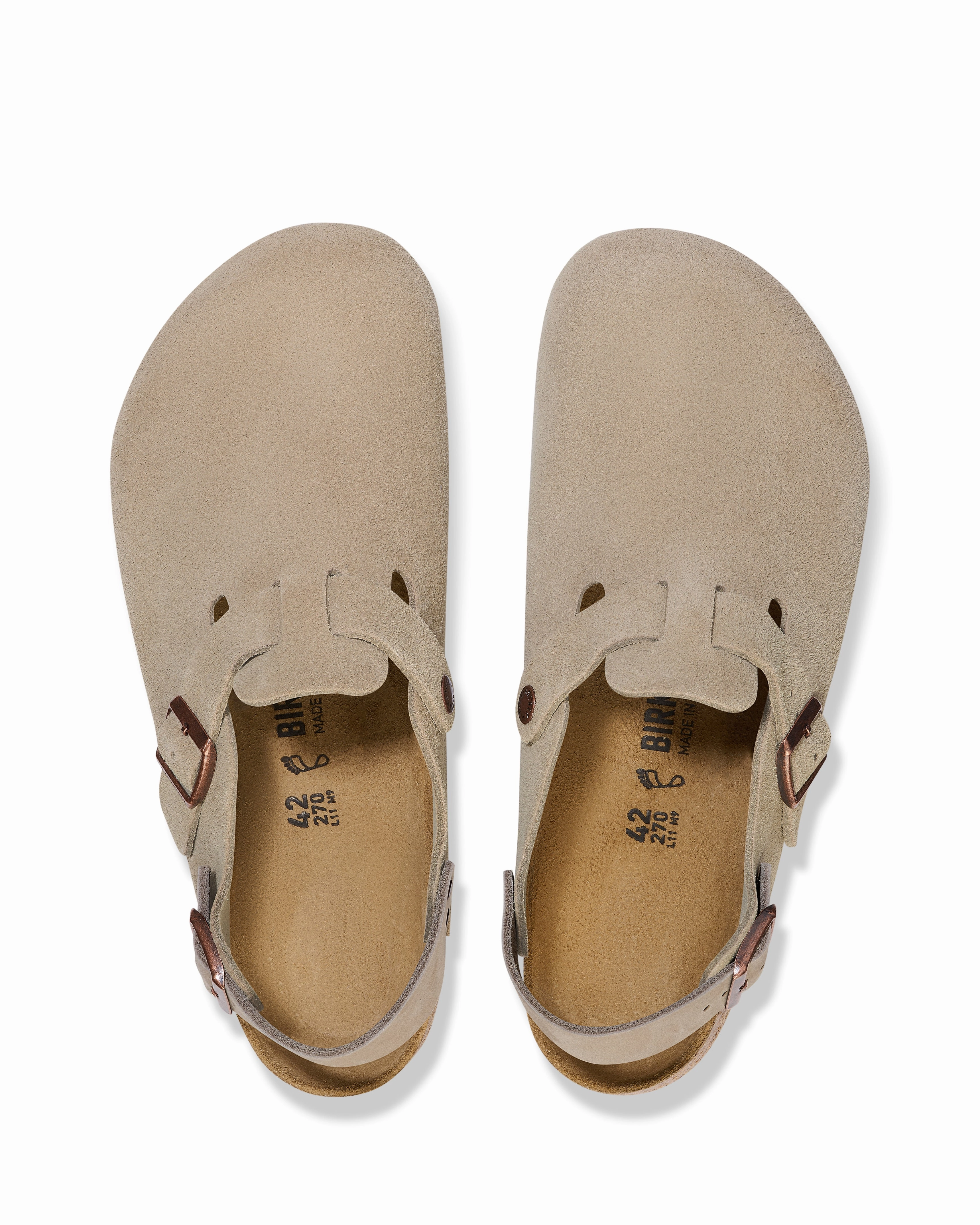 Versatile Comfort Sandals Outdoor Slippers W Tokio Taupe Suede 1028287