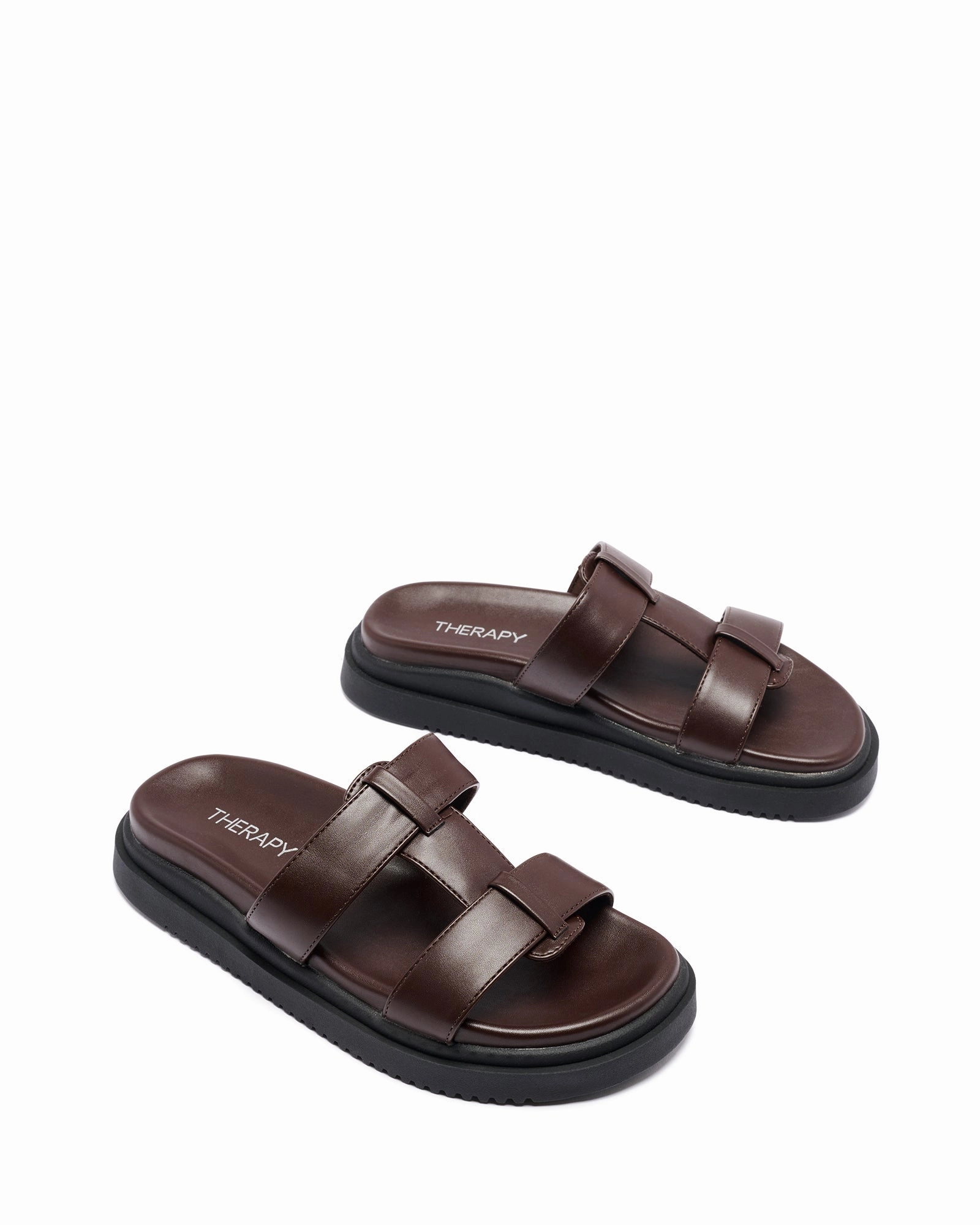 Pause Sandal Chocolate Quick Release Buckle