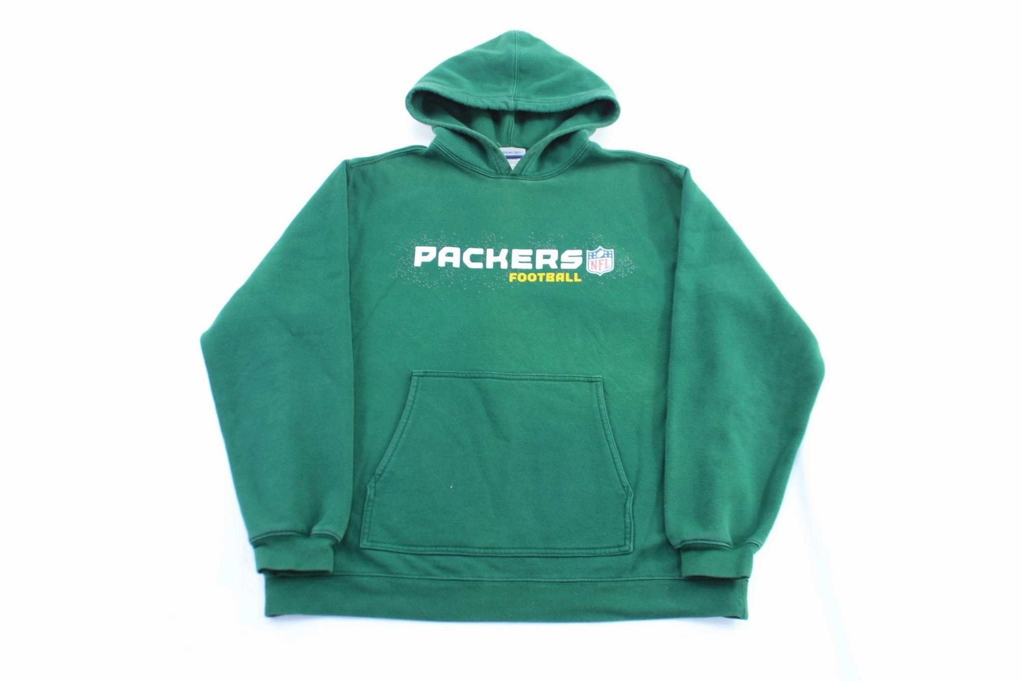 Fresh Appeal Reebok Logo Green Bay Packers Football Pullover Hoodie