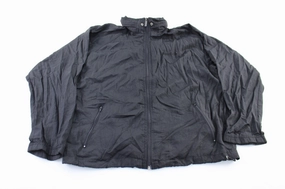 Diary Reebok Embroidered Logo Black Zip Up Jacket