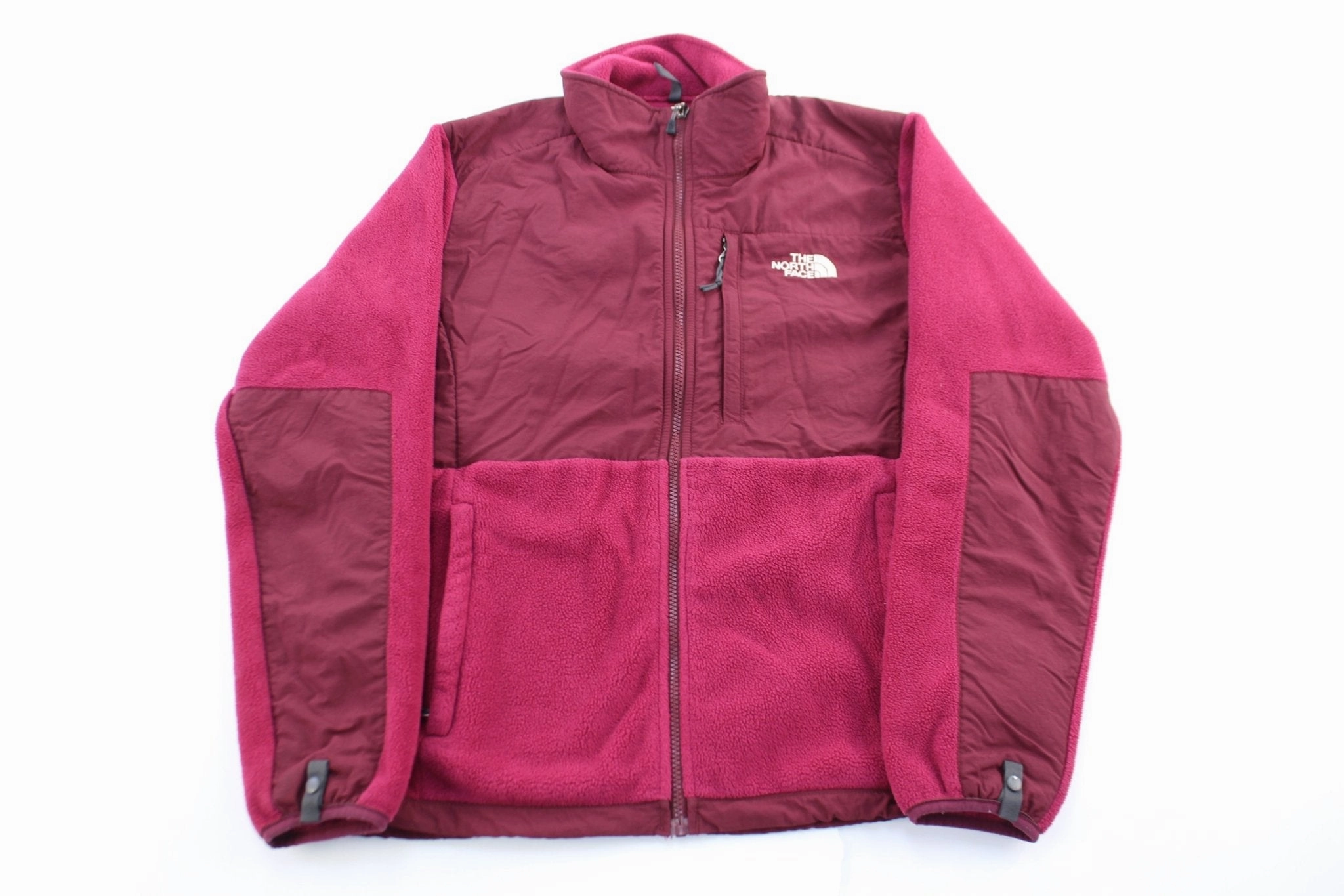 Women's The North Face Embroidered Logo Pink/Purple Denali Jacket library