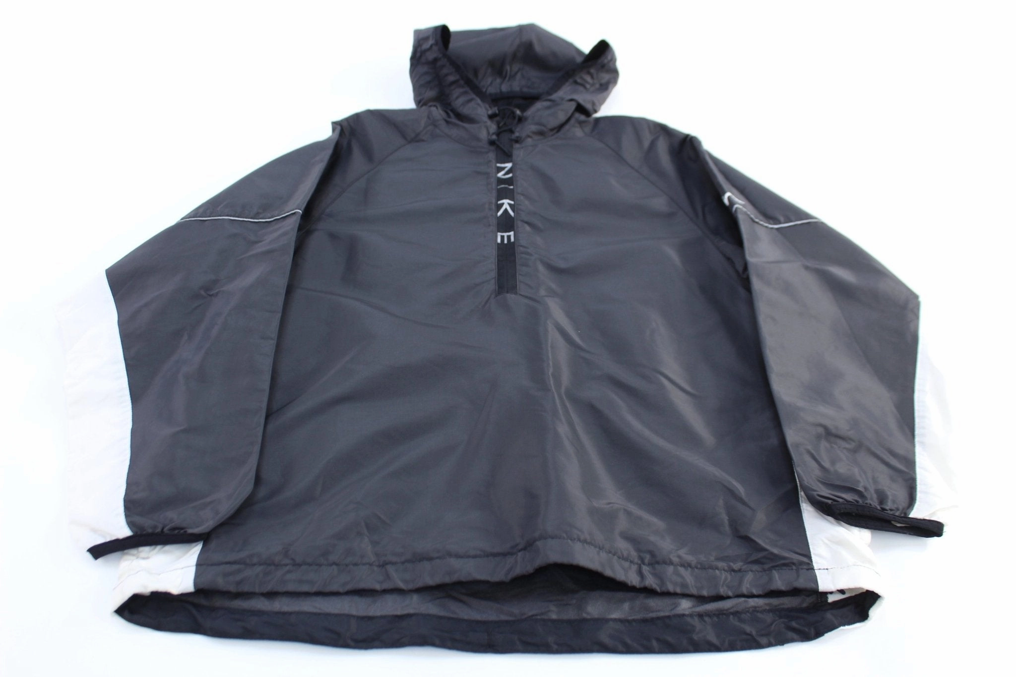 Women's 90's Nike Embroidered Logo Pullover Hooded Windbreaker Preserve Eco - friendly