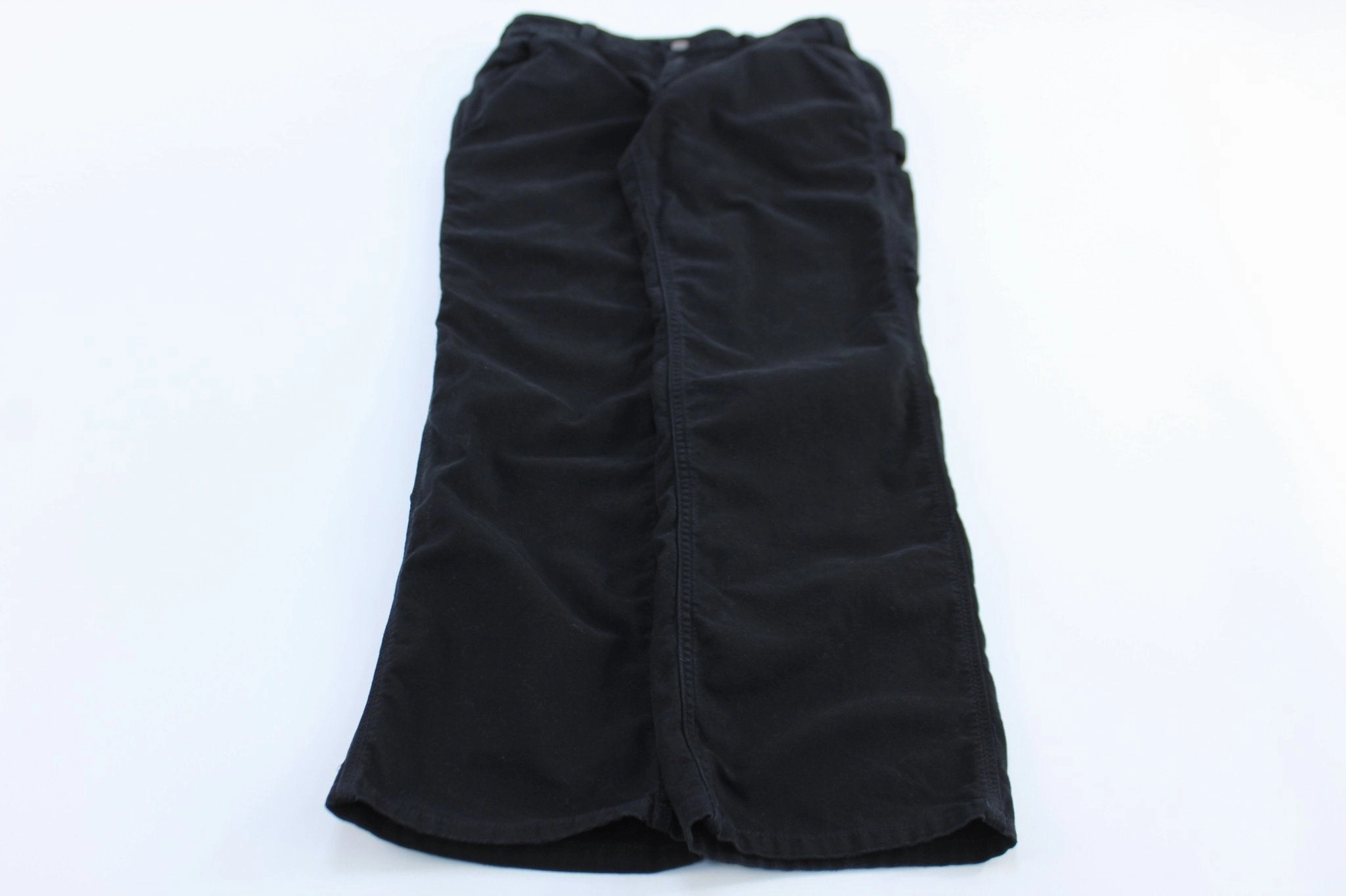 Adaptable Style Women's Carhartt Logo Patch Black Loose Fit Pants