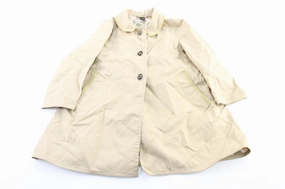 Women's Coach Tan Trench Coat Eco Friendly Weather Coat