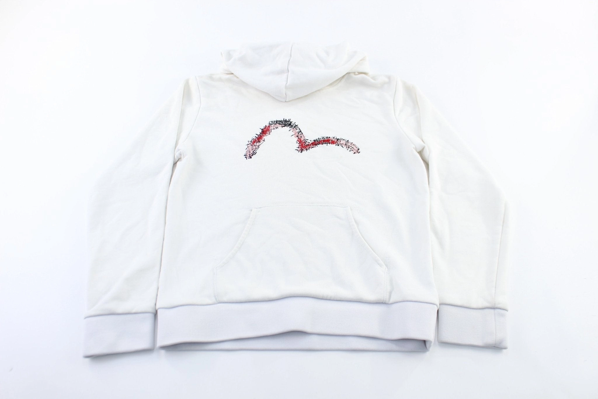 Women's Evisu Embroidered Pullover Hoodie Pullover