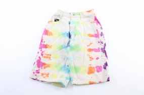 Women's Genetic Genes Tie-Dye Shorts Moisture Lock Technology