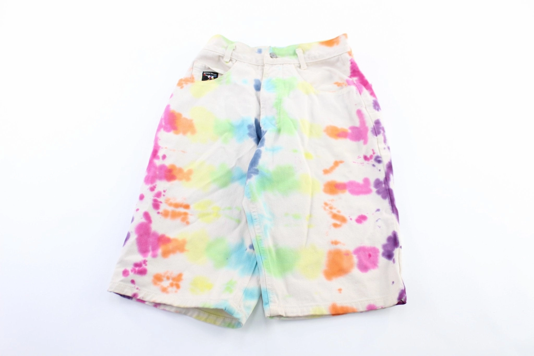 Women's Genetic Genes Tie-Dye Shorts Moisture Lock Technology