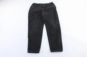 Loose Design Women's Lee Black Wash Denim Jeans