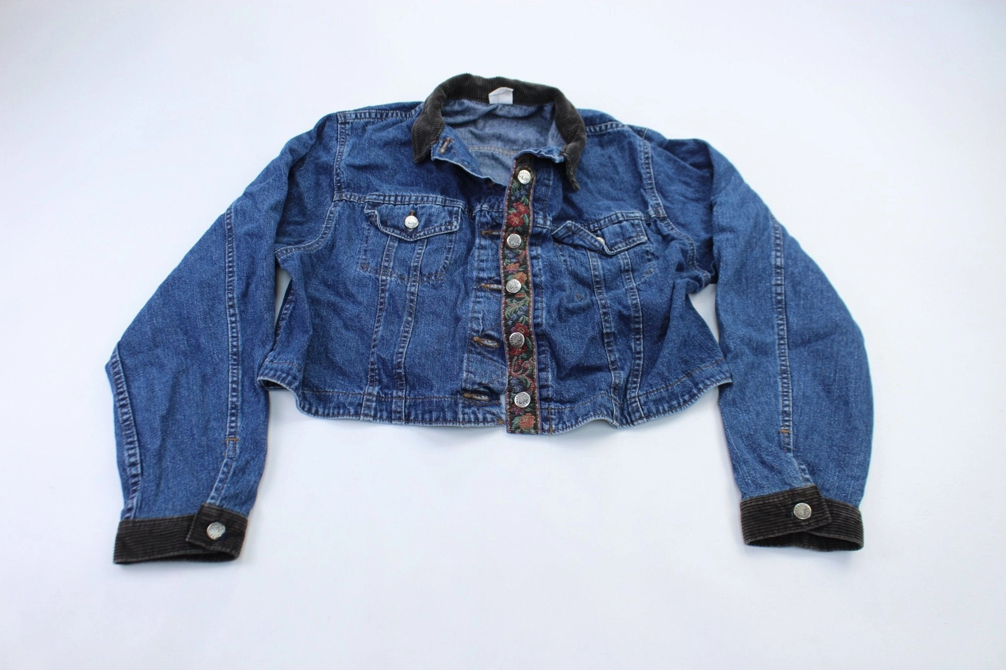 Women's Lee Denim Floral Jacket gift - giving option Softshell Fabric Technology