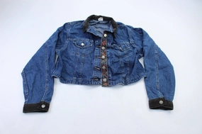 Women's Lee Denim Floral Jacket gift - giving option Softshell Fabric Technology