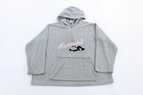 Internal Security Pocket Cool Fit Women's Looney Tunes Embroidered Innocent Until Proven Guilty Cat Hoodie