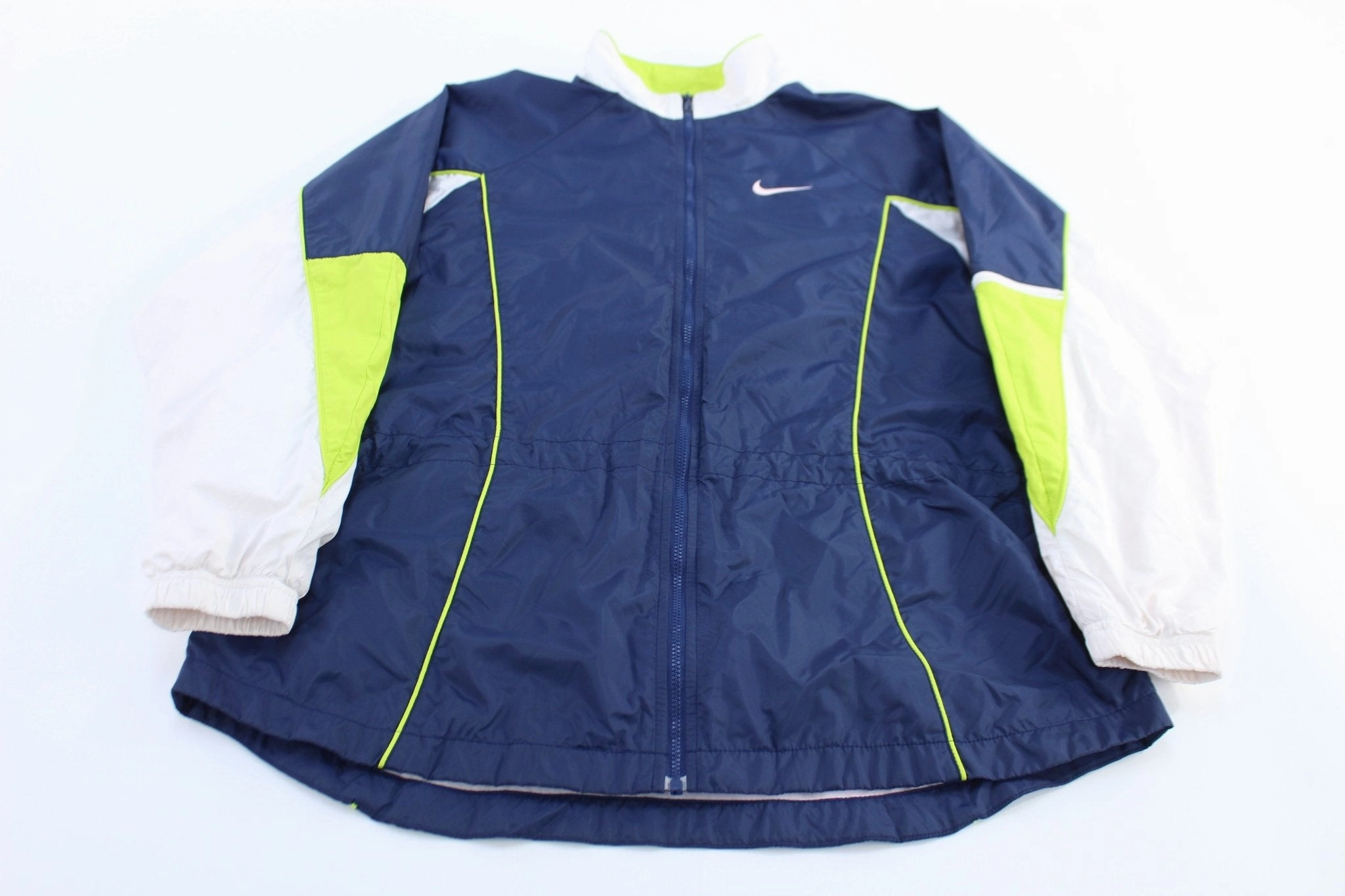 birthday Women's Nike Embroidered Logo Multicolor Full Zip Windbreaker