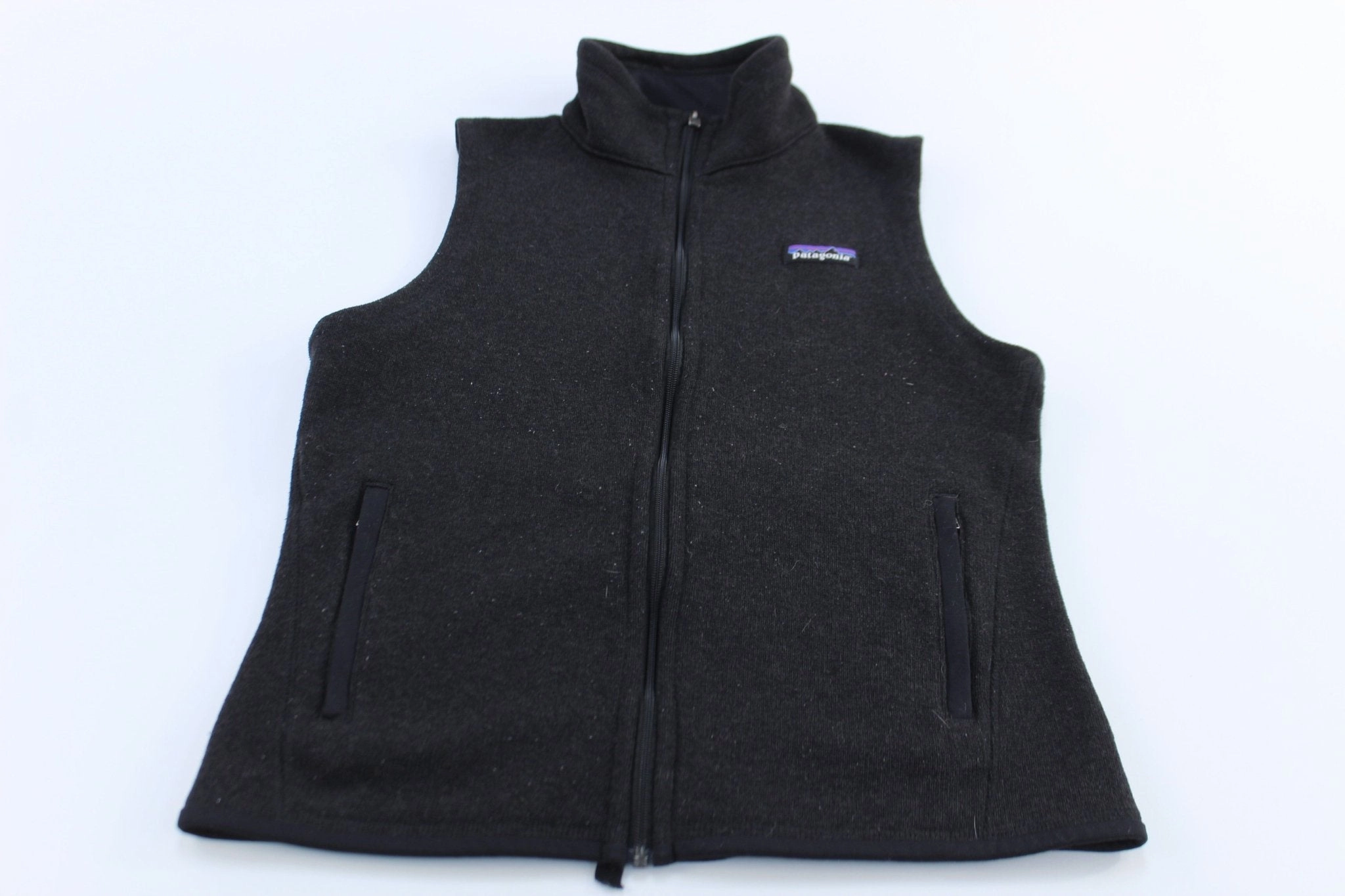 Halloween costume Women's Patagonia Logo Patch Black Better Sweater Vest