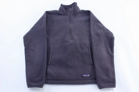 Women's Patagonia Logo Patch Purple Fleece Pullover Emblem Smart Layer