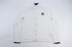 Performance Wear ErgonomicArticulatedDesign Women's Polo by Ralph Lauren Knit Zip Up Sweater