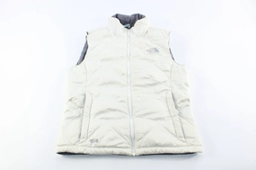 Appointment Women's The North Face 550 White Puffer Zip Up Vest