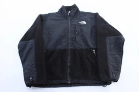 Women's The North Face Embroidered Logo Black Denali Jacket Infatuation